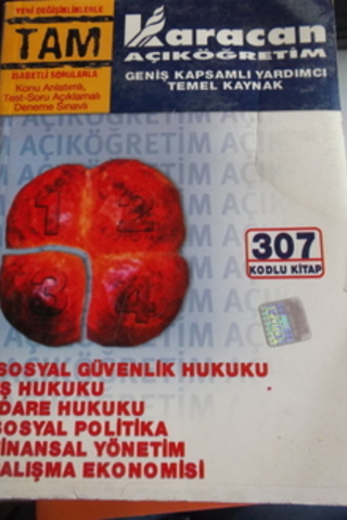 Karacan 307 Kodlu Kitap