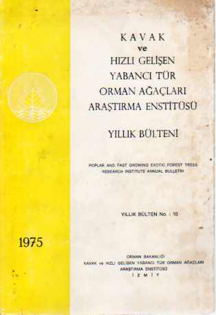 Kavak ve Hızlı Gelişen Yabancı Tür Orman Ağaçları Araştırma Enstitüsü 