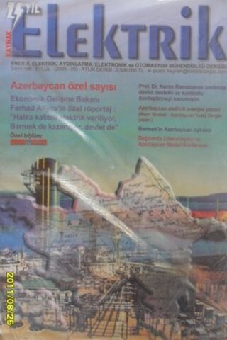 Kaynak Elektrik Dergisi 2005 / 196