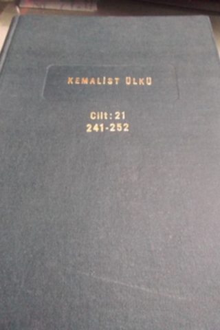 Kemalist Ülkü Cilt: 21 / 241-252