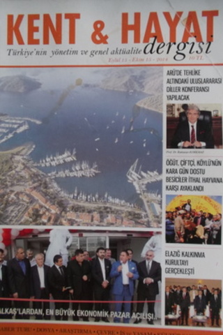 Kent & Hayat Dergisi 2014 / Eylül-Ekim