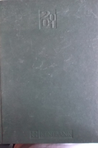 Kentbank 2001 Ajandası