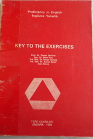 Key To The Exercises Özcan Demirel