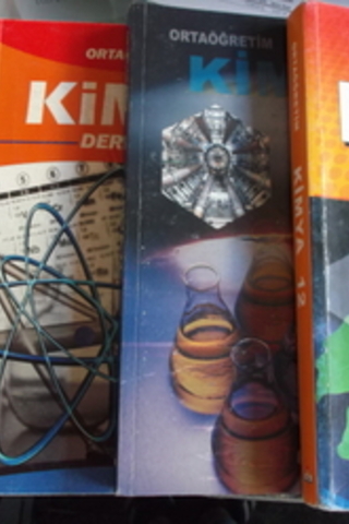 Kimya Ders Kitapları / 4 Adet