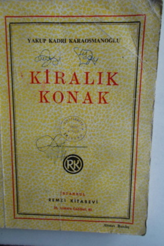 Kiralık Konak Yakup Kadri Karaosmanoğlu