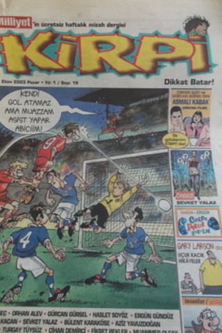 Kirpi Haftalık Mizah Dergisi 2003 / 19