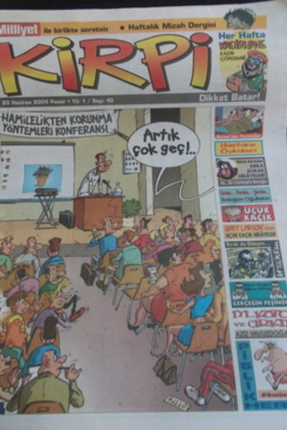 Kirpi Haftalık Mizah Dergisi 2004 / 40