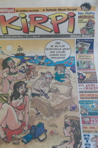 Kirpi Haftalık Mizah Dergisi 2004 / 41