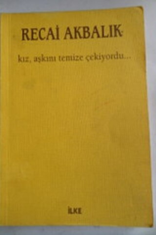 Kız Aşkını Temize Çekiyordu