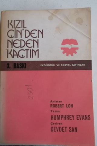 Kızıl Çin'den Neden Kaçtım Humphrey Evans