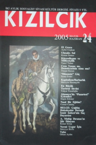 Kızılcık İki Aylık Sosyalist Siyasi Kültür Dergisi Mayıs Haziran 2005 