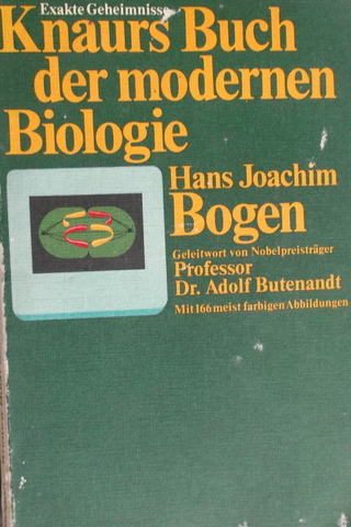 Knaurs Buch der Modernen Biologie Hans Joachim Bogen