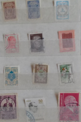 Koleksiyon Pul (12 Adet)