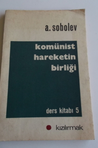 Komünist Hareketin Birliği A. Sobolev