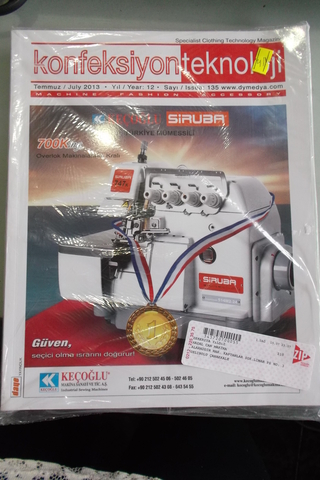 KONFEKSİYON TEKNOLOJİ 2013 /135