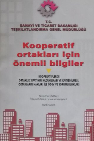 Kooperatif Ortakları İçin Önemli Bilgiler