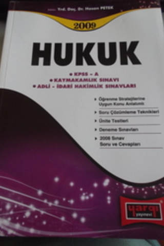KPSS A Hukuk Hasan Petek