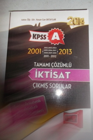 KPSS A İktisat Tamamı Çözümlü Çıkmış Sorular