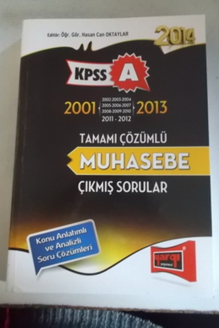 KPSS A Muhasebe Tamamı Çözümlü Çıkmış Sorular