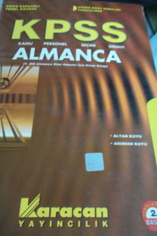KPSS Almanca