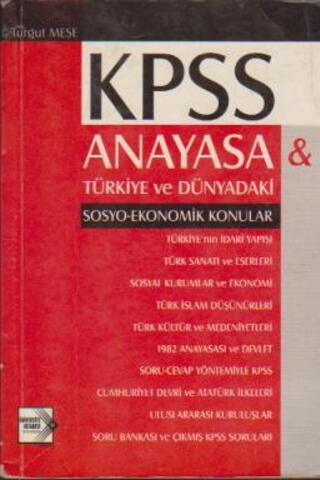 Kpss Anayasa Türkiye Ve Dünyadaki Sosyo-Ekonomik Konular Tugut Meşe
