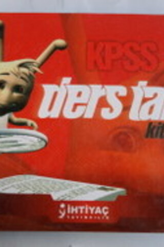 KPSS Ders Takip Kitabı