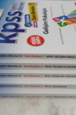 KPSS Eğitim Bilimleri Kitapları / 5 Adet