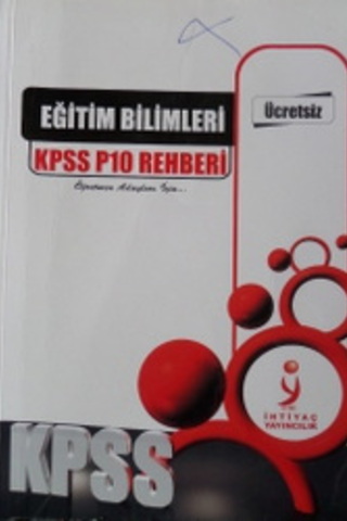 KPSS Eğitim Bilimleri KPSS P10 Rehberi