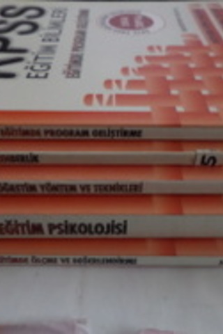 KPSS Eğitim Bilimleri Seti / 5 Adet