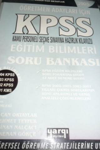 KPSS Eğitim Bilimleri Soru Bankası Hasan Can Oktaylar