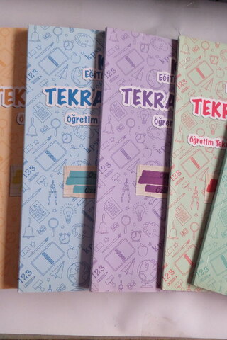Kpss Eğitim bilimleri Tekrar Defteri / 6 adet
