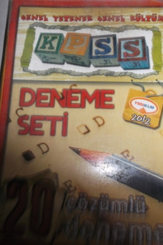 KPSS Genel Kültür Genel Yetenek Çözümlü 20 Deneme Seti