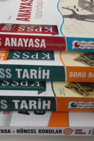 KPSS Genel Kültür Kitapları / 4 Adet