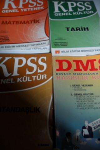 KPSS Genel Yetenek-Genel Kültür Seti / 4Kitap