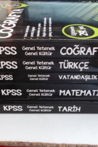 KPSS Genel Yetenek Genel Kültür Seti / 5 Adet