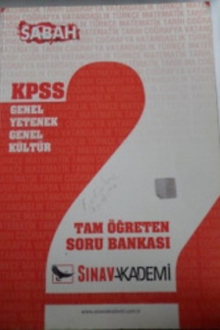KPSS Genel Yetenek Genel Kültür Tam Öğreten Soru Bankası