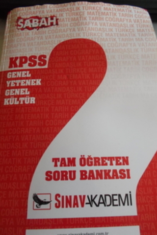 KPSS Genel Yetenek Genel Kültür Tam Öğreten Soru Bankası
