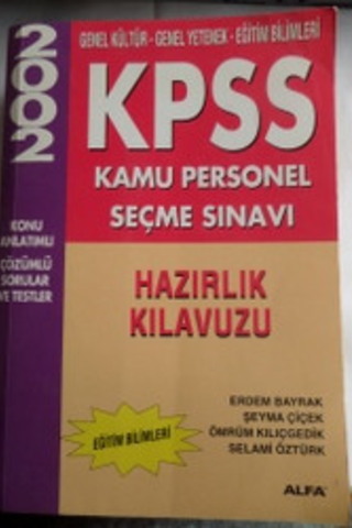 KPSS Hazırlık Kılavuzu Erdem Bayrak