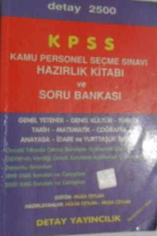 KPSS Hazırlık Kitabı ve Soru Bankası