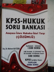 KPSS Hukuk Soru Bankası Mehmet Akif Özer