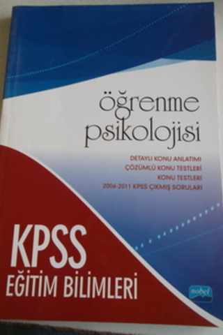 KPSS Eğitim Bilimleri Öğrenme Psikolojisi