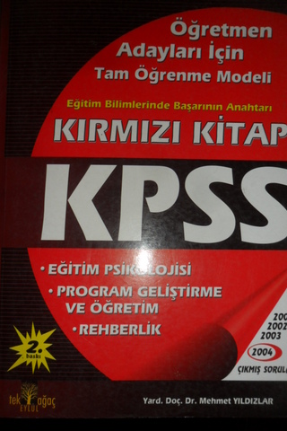KPSS / Öğretmen Adayları İçin Yard.Doç.Dr. Mehmet Yıldızlar