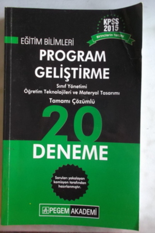 KPSS Program Geliştirme 20 Deneme