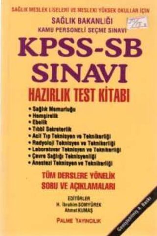 KPSS-SB Sınavı Hazırlık Test Kitabı