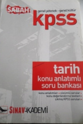 KPSS Tarih Konu Anlatımlı Soru Bankası