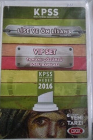 KPSS Vip Set Tamamı Çözümlü Soru Bankası