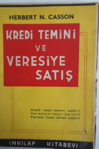 Kredi Temini ve Veresiye Satış Herbert N. Casson