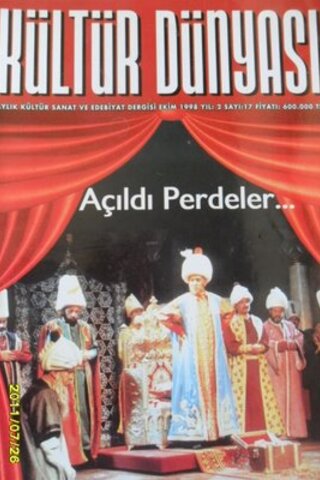Kültür Dünyası 1998 / 17