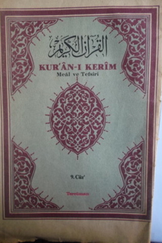 Kur'an-ı Kerim Meal ve Tefsiri 9.Cüz