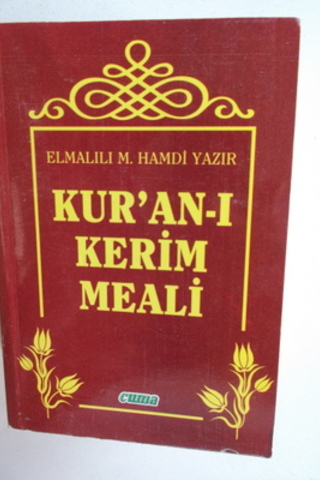 Kur'an-ı Kerim Meali Elmalılı M. Hamdi Yazır